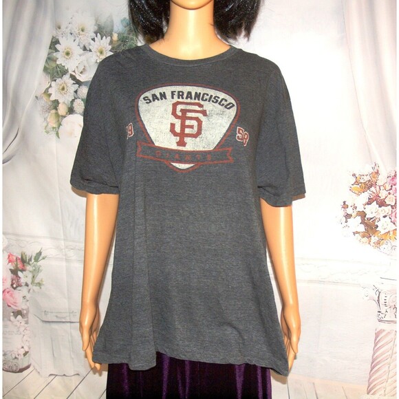 San Francisco Giants Vintage Look XL T-Shirt Wright & Ditson MLB - Picture 1 of 3